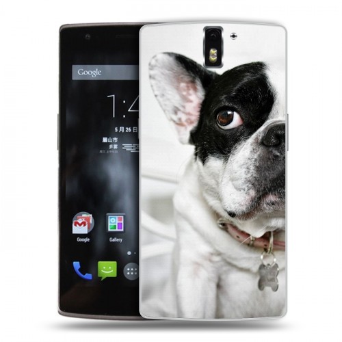 Дизайнерский силиконовый чехол для OnePlus One Собаки