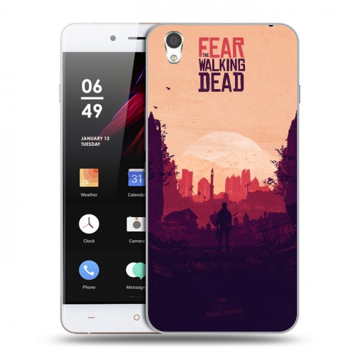 Дизайнерский пластиковый чехол для OnePlus X Ходячие Мертвецы