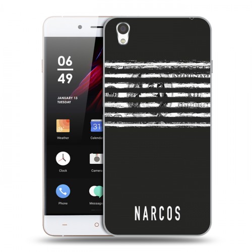 Дизайнерский пластиковый чехол для OnePlus X Нарко