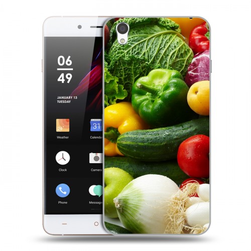 Дизайнерский пластиковый чехол для OnePlus X Овощи