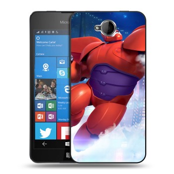 Дизайнерский силиконовый чехол для Microsoft Lumia 650 Город Героев (на заказ)