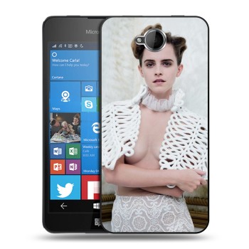 Дизайнерский силиконовый чехол для Microsoft Lumia 650 Эмма Уотсон (на заказ)