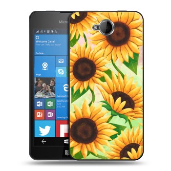 Дизайнерский силиконовый чехол для Microsoft Lumia 650 Романтик цветы (на заказ)