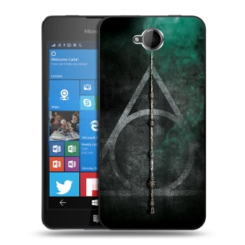 Дизайнерский силиконовый чехол для Microsoft Lumia 650 Гарри Поттер (на заказ)