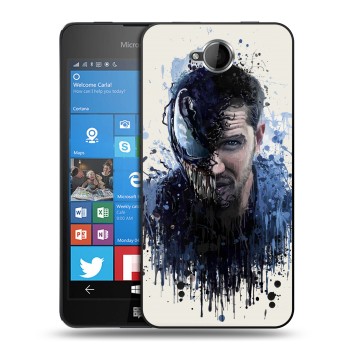 Дизайнерский силиконовый чехол для Microsoft Lumia 650 Веном (2018) (на заказ)