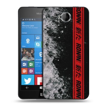 Дизайнерский силиконовый чехол для Microsoft Lumia 650 Модные чехлы (на заказ)