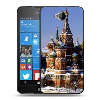 Дизайнерский силиконовый чехол для Microsoft Lumia 650 Москва (на заказ)