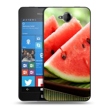 Дизайнерский силиконовый чехол для Microsoft Lumia 650 Арбузы (на заказ)