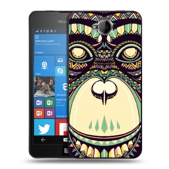 Дизайнерский силиконовый чехол для Microsoft Lumia 650 Животные ацтеков (на заказ)