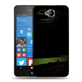 Дизайнерский силиконовый чехол для Microsoft Lumia 650 Куинджи (на заказ)