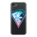 Полупрозрачный дизайнерский силиконовый чехол для Iphone 7 Тату тренды