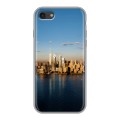 Дизайнерский силиконовый с усиленными углами чехол для Iphone 7 Нью-Йорк