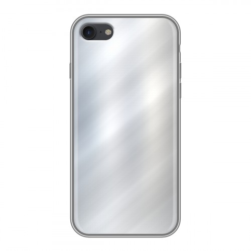 Дизайнерский силиконовый чехол для Iphone 7 Металл
