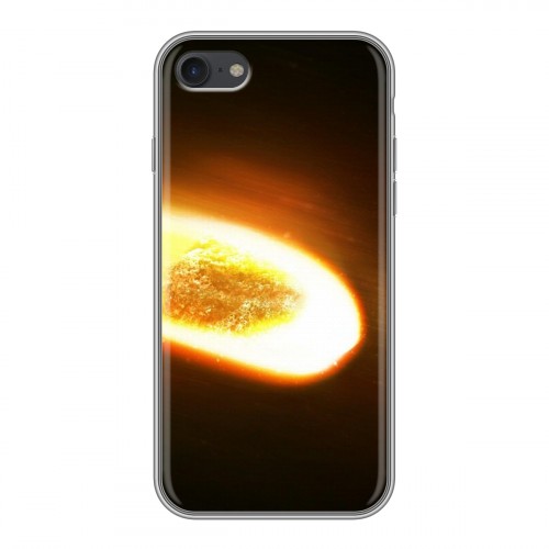 Дизайнерский силиконовый с усиленными углами чехол для Iphone 7 Астероид