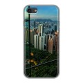 Дизайнерский силиконовый с усиленными углами чехол для Iphone 7 Гонконг
