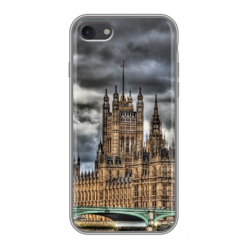 Дизайнерский силиконовый чехол для Iphone 7 Лондон