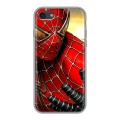 Дизайнерский силиконовый чехол для Iphone 7 Человек-паук