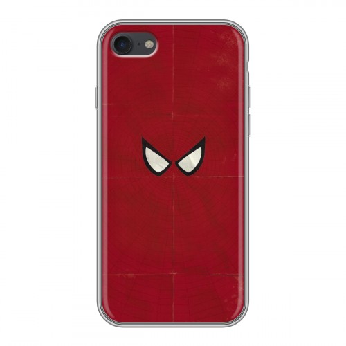 Дизайнерский силиконовый чехол для Iphone 7 Человек-паук
