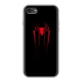 Дизайнерский силиконовый с усиленными углами чехол для Iphone 7 Человек-паук