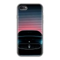 Дизайнерский силиконовый с усиленными углами чехол для Iphone 7 Maserati