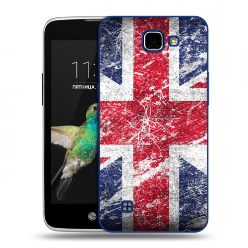 Дизайнерский пластиковый чехол для LG K4 Флаг Британии