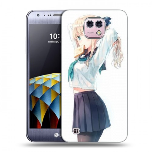 Дизайнерский пластиковый чехол для LG X cam Аниме