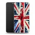 Дизайнерский пластиковый чехол для Alcatel Pop 4 Plus Флаг Британии