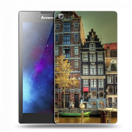 Дизайнерский силиконовый чехол для Lenovo Tab 3 7 амстердам