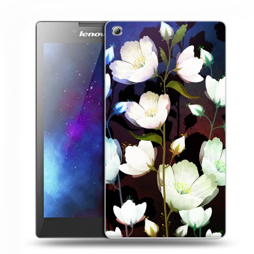 Дизайнерский силиконовый чехол для Lenovo Tab 3 7 Органические цветы