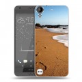 Дизайнерский пластиковый чехол для HTC Desire 530 пляж