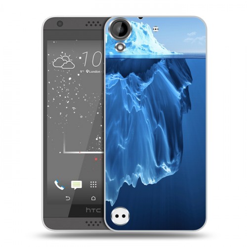 Дизайнерский пластиковый чехол для HTC Desire 530 айсберг