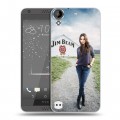 Дизайнерский пластиковый чехол для HTC Desire 530 Jim Beam