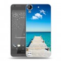 Дизайнерский пластиковый чехол для HTC Desire 530 Пляж