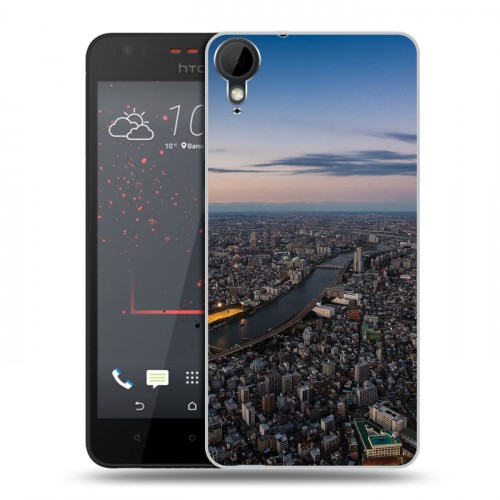 Дизайнерский пластиковый чехол для HTC Desire 825 Токио