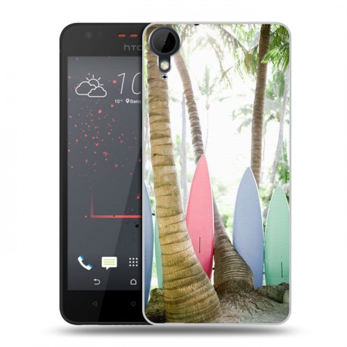 Дизайнерский пластиковый чехол для HTC Desire 825 Hawaii