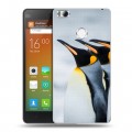 Дизайнерский пластиковый чехол для Xiaomi Mi4S Пингвины