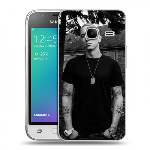 Дизайнерский силиконовый чехол для Samsung Galaxy J1 mini (2016) Eminem