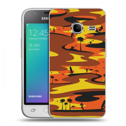 Дизайнерский силиконовый чехол для Samsung Galaxy J1 mini (2016) Камуфляжи