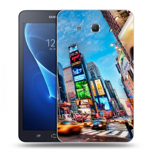Дизайнерский силиконовый чехол для Samsung Galaxy Tab A 7 (2016) Нью-Йорк
