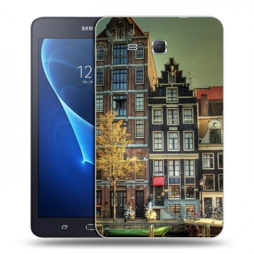 Дизайнерский силиконовый чехол для Samsung Galaxy Tab A 7 (2016) амстердам