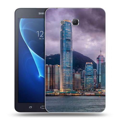 Дизайнерский силиконовый чехол для Samsung Galaxy Tab A 7 (2016) Гонконг