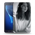 Дизайнерский силиконовый чехол для Samsung Galaxy Tab A 7 (2016) Эмма Стоун