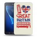 Дизайнерский силиконовый чехол для Samsung Galaxy Tab A 7 (2016) British love