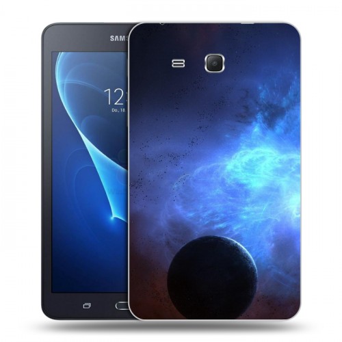 Дизайнерский силиконовый чехол для Samsung Galaxy Tab A 7 (2016) Галактика