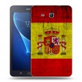 Дизайнерский силиконовый чехол для Samsung Galaxy Tab A 7 (2016) Флаг Испании