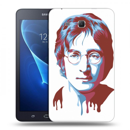 Дизайнерский силиконовый чехол для Samsung Galaxy Tab A 7 (2016) Джон Леннон