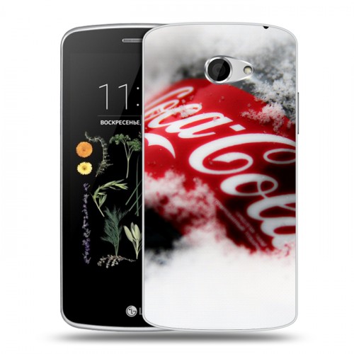 Дизайнерский пластиковый чехол для LG K5 Coca-cola