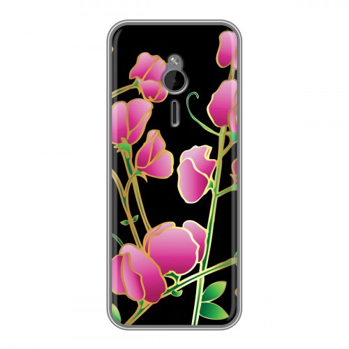 Дизайнерский силиконовый чехол для Nokia 230 Люксовые цветы