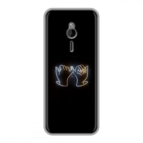 Дизайнерский силиконовый чехол для Nokia 230 Неоновые образы