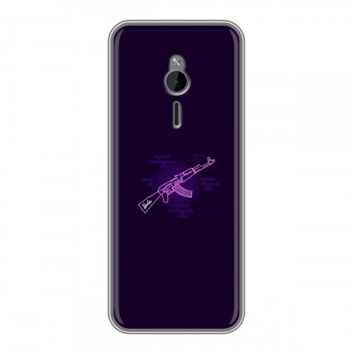 Дизайнерский силиконовый чехол для Nokia 230 Неоновые образы